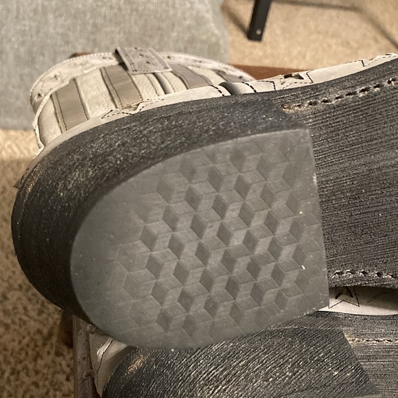 Rockin country men’s western leather boots size 9D - Picture 9 of 15